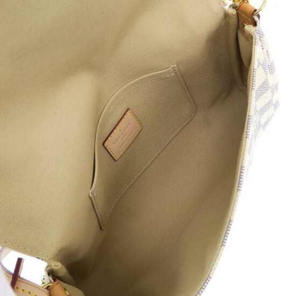 Louis Vuitton Damier Azur White Favorite MM - Picture 2 of 9